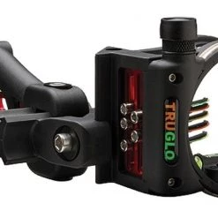 TruGlo Carbon Hybrid Bow Sight Black 5 Pins w/ Light