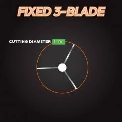 TruGlo Titanium X Fixed 3 Blade 100gr Broadheads 3 Pack