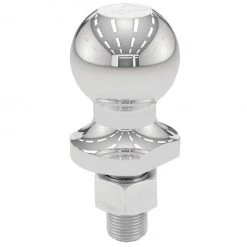 Curt Mfg. 1-7/8" ATV Tow Ball - Lawn Tractor Hitch Ball (2,000 lbs., Chrome, Packaged)