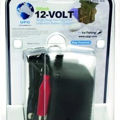 UPG 86349 12-Volt Charger, Single Stage w/Clips