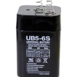 UPG 6 Volt - 5 Ah - UB650S - AGM Battery