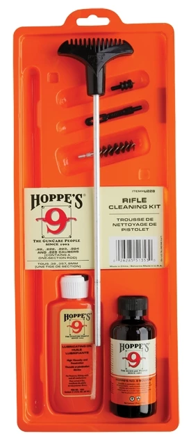 Hoppe's Pistol & Rifle Kit w/Aluminum Rod 3 Hoppe's Pistol & Rifle Kit w/Aluminum Rod