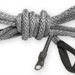 KFI Synthetic ATV Winch 12 Ft. Plow Cable, Smoke)