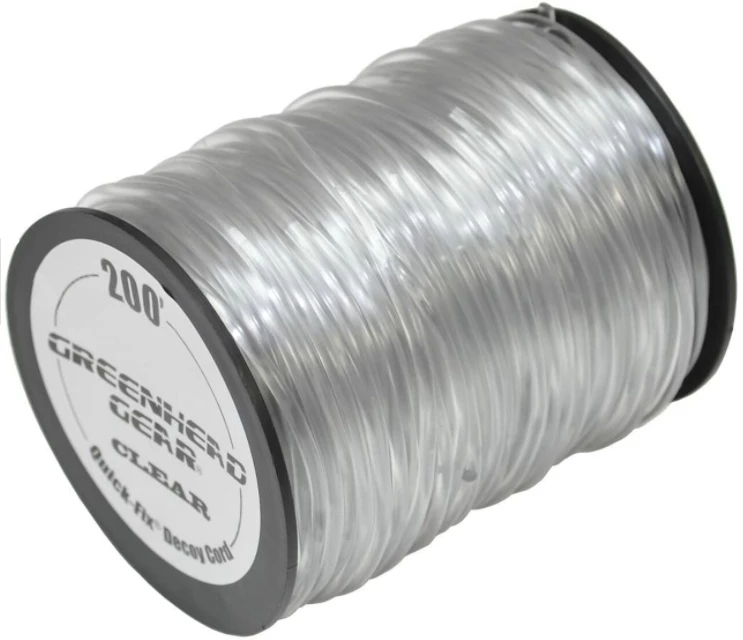 Greenhead Gear Quick Fix Clear 200ft Duck Decoy Cord 3 Greenhead Gear Quick Fix Clear 200ft Duck Decoy Cord