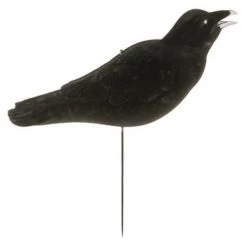 Avery Fully Flocked Elite Series Aggressive Caller Crow Decoy