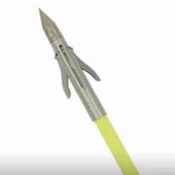 Feradyne Outdoors Iron 3 Barb Fish Point on Chartreuse Arrow w/ Nock -Outlet Sporting Goods Store 45550208 2 2