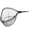 Tournament Series Knotless Flat Bottom Rubber Coated Net w/Telescopic Handle
