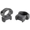 Redfield Medium 1" Ring Mount, Matte Black, 2 Pack -Outlet Sporting Goods Store 47312 1