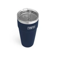 Yeti Rambler 26oz Stackable Cup W/ Straw Lid -Outlet Sporting Goods Store 48572212 1 2