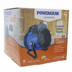 Comfort Zone PowerGear Ceramic Utility Heater 6 Comfort Zone PowerGear Ceramic Utility Heater -Outlet Sporting Goods Store 48840031 2