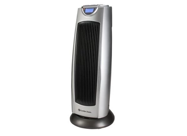 Comfort Zone Ceramic Tower Space Heater w/Remote 3 Comfort Zone Ceramic Tower Space Heater w/Remote