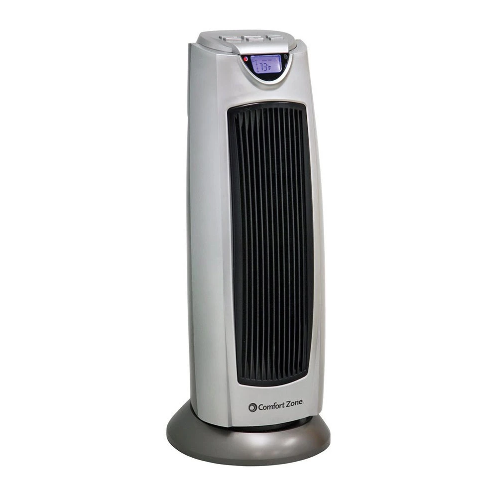 Comfort Zone Ceramic Tower Space Heater w/Remote 4 Comfort Zone Ceramic Tower Space Heater w/Remote - Image 2