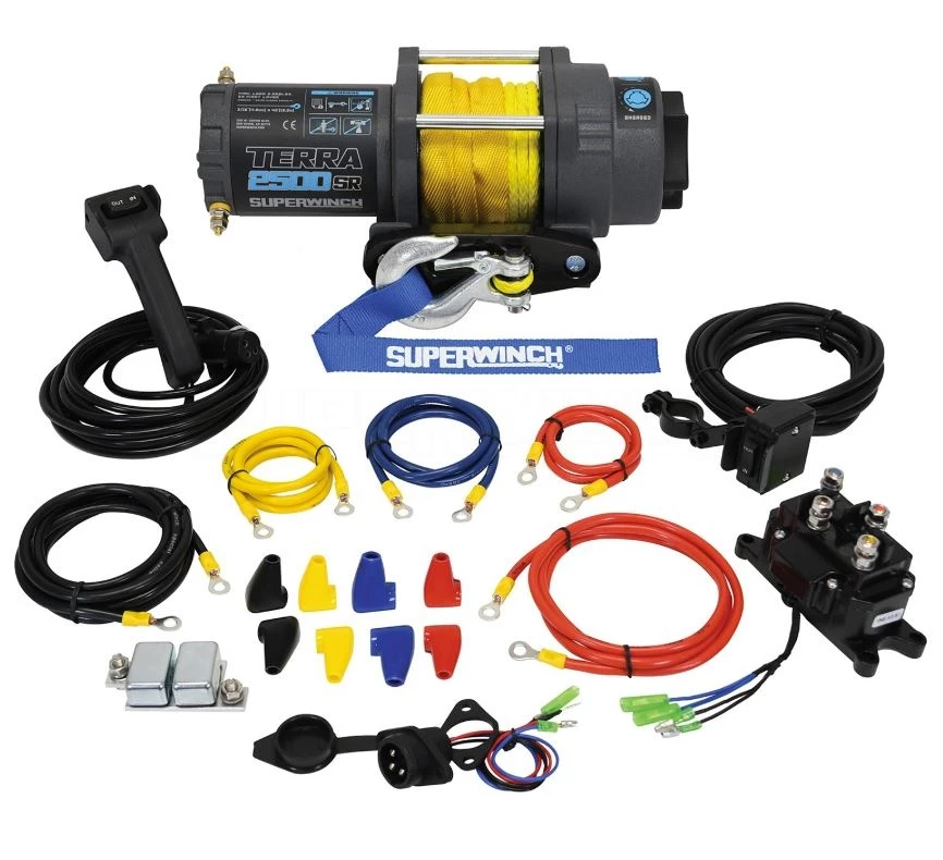 Superwinch Terra 2500SR 12V Synthetic Rope Winch 7 Superwinch Terra 2500SR 12V Synthetic Rope Winch - Image 5