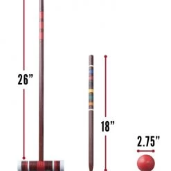 Franklin Sports Family Croquet Set 6 Franklin Sports Family Croquet Set -Outlet Sporting Goods Store 50211 1