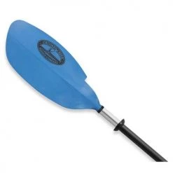 Crooked Creek 7.0' Blue Kayak Paddle with Asymmetrical Blade -Outlet Sporting Goods Store 50483 1 3