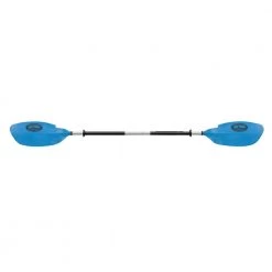Crooked Creek 7.0' Blue Kayak Paddle with Asymmetrical Blade