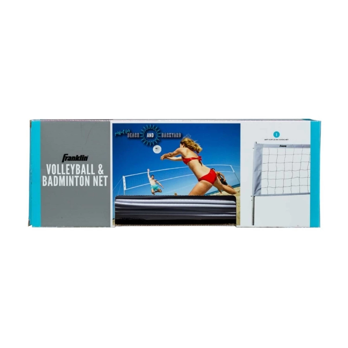 Franklin Sports Badminton/Volleyball Replacement Net, 30' x 2' 4 Franklin Sports Badminton/Volleyball Replacement Net, 30' x 2' - Image 2