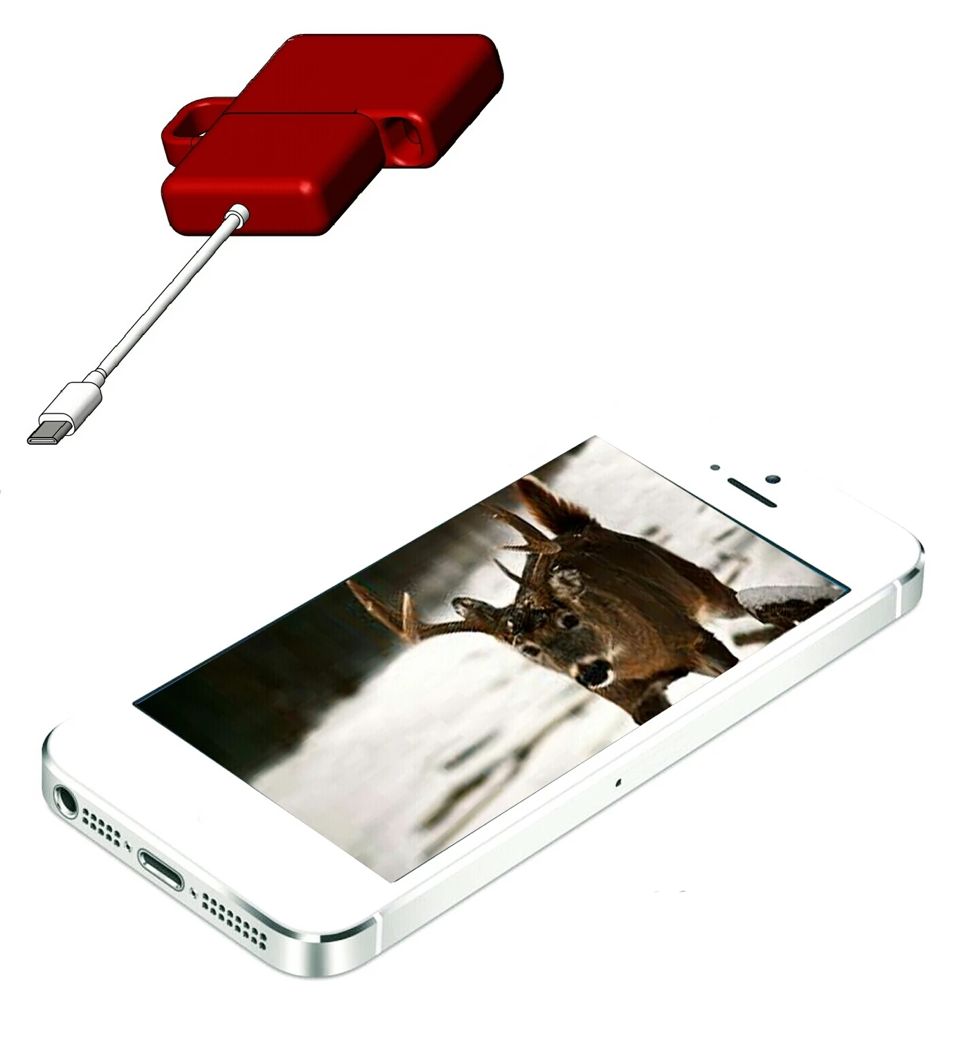 Whitetail'R PhoneREAD’R – iPhone Deluxe 3 Whitetail'R PhoneREAD’R – iPhone Deluxe