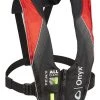 Onyx A/M-24 All Clear Automatic / Manual Inflatable Life Jacket (PFD), Red -Outlet Sporting Goods Store 5300053