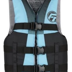 Full Throttle Teen Nylon Life Jacket, Aqua
