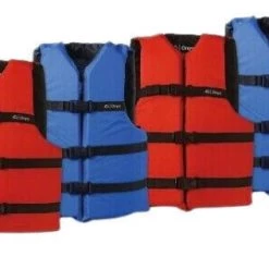 Onyx General Purpose Life Vests with Storage Bag, 4-Pack