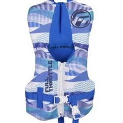 Full Throttle Infant Rapid-Dry Flex-Back Life Jacket, Blue