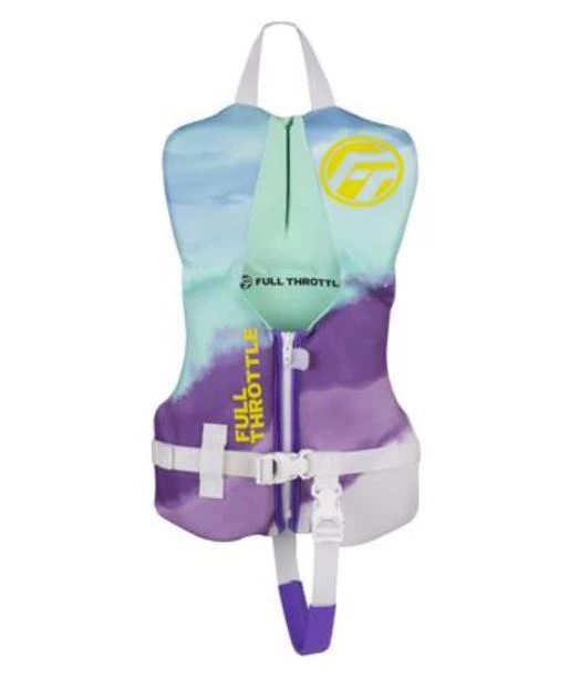 Full Throttle Infant Rapid-Dry Flex-Back Life Jacket, Aqua 3 Full Throttle Infant Rapid-Dry Flex-Back Life Jacket, Aqua