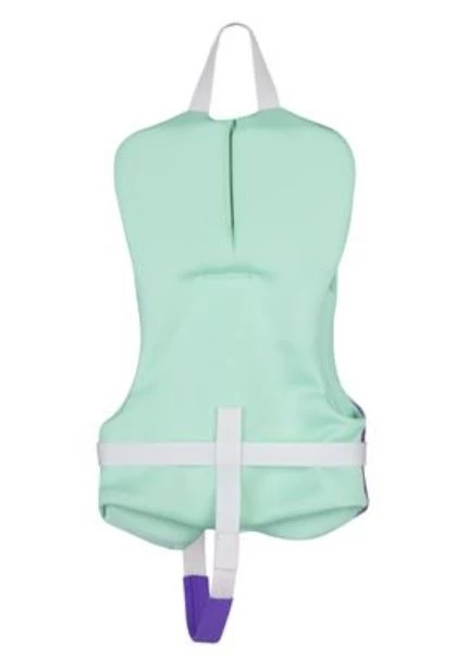 Full Throttle Infant Rapid-Dry Flex-Back Life Jacket, Aqua 4 Full Throttle Infant Rapid-Dry Flex-Back Life Jacket, Aqua - Image 2