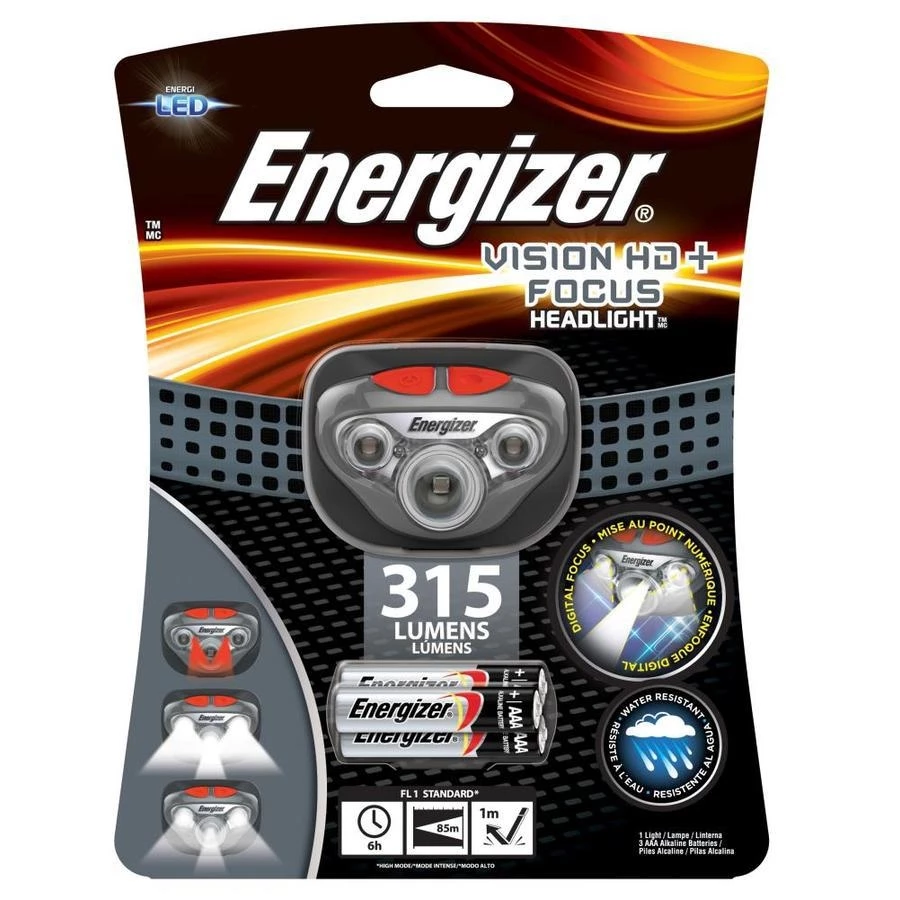 Energizer Vision HD + Focus LED Headlamp 3 Energizer Vision HD + Focus LED Headlamp