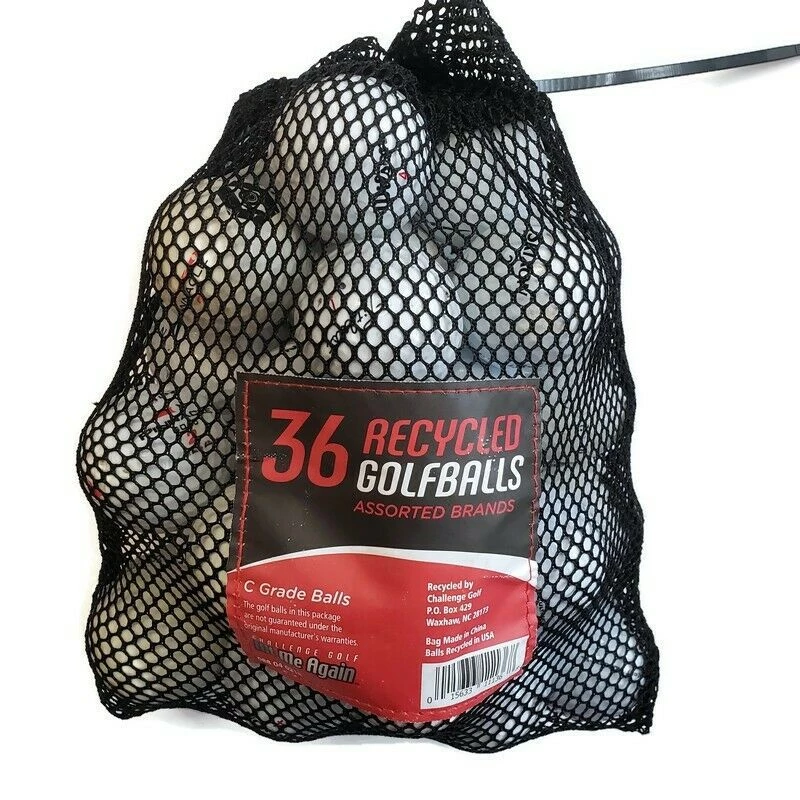 Challenge Golf Hit Me Again Recycled Golf Balls - 36 Pack 3 Challenge Golf Hit Me Again Recycled Golf Balls - 36 Pack