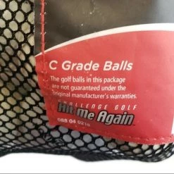 Challenge Golf Hit Me Again Recycled Golf Balls - 36 Pack -Outlet Sporting Goods Store 55660070 3 1
