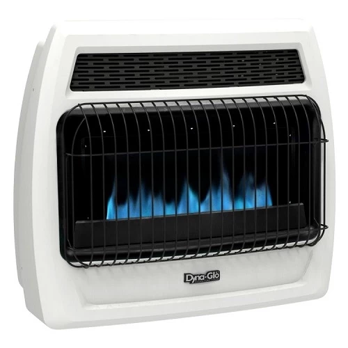 Dyna-Glo 30K BTU LP Blue Flame Vent Free T-stat Wall Heater | BFSS30LPT-4P 3 Dyna-Glo 30K BTU LP Blue Flame Vent Free T-stat Wall Heater | BFSS30LPT-4P