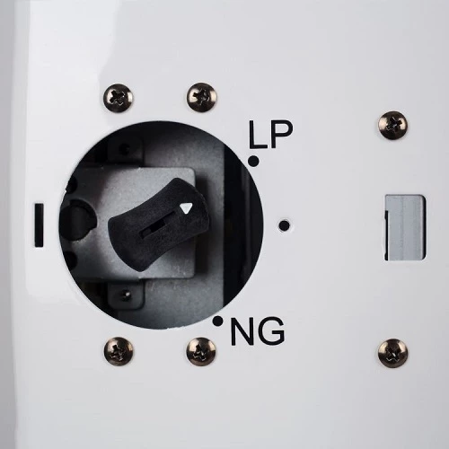 Dyna-Glo 30K BTU LP Blue Flame Vent Free T-stat Wall Heater | BFSS30LPT-4P 6 Dyna-Glo 30K BTU LP Blue Flame Vent Free T-stat Wall Heater | BFSS30LPT-4P - Image 4