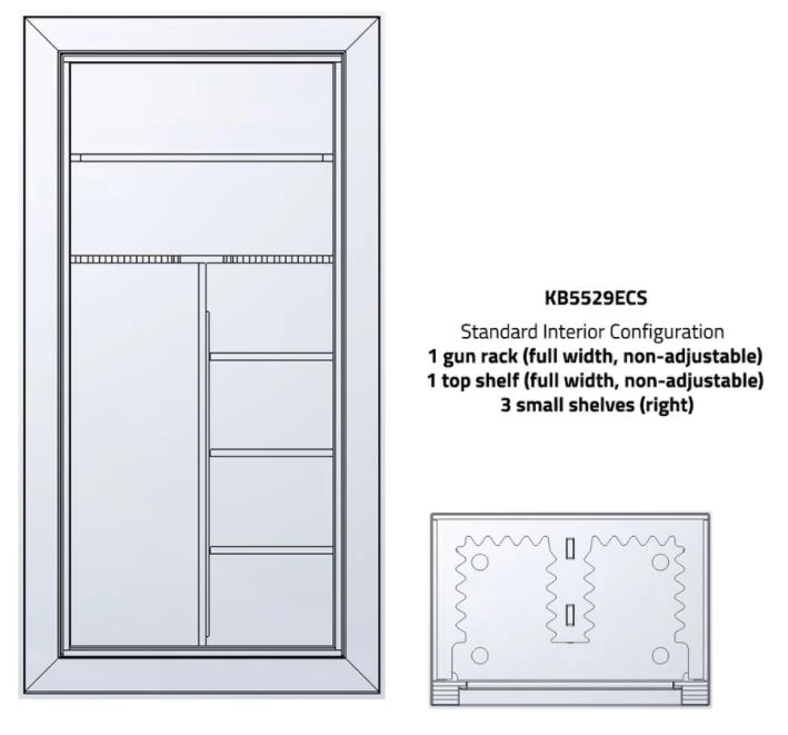 Rhino Kodiak 30 Long Gun Safe with ELock 6 Rhino Kodiak 30 Long Gun Safe with ELock - Image 4