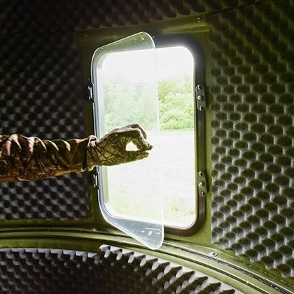 Banks Outdoors Stump Blind Framed Window System 3 Banks Outdoors Stump Blind Framed Window System