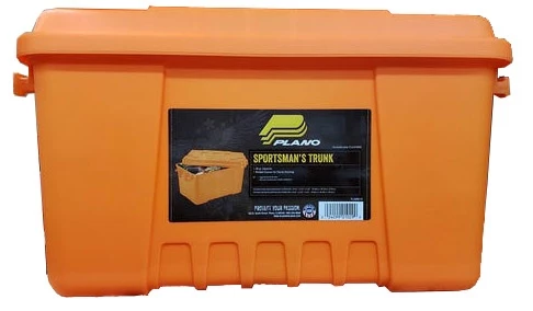 Plano 56qt Sportsman Trunk - Blaze Orange 3 Plano 56qt Sportsman Trunk - Blaze Orange