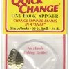 QUICK CHANGE 1 HOOK SPINNER W/#2 COLORADO BLADE -Outlet Sporting Goods Store 61150450 1