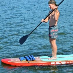 Rave Sports Shoreline Caribbean SUP, Sunburst Orange 6 Rave Sports Shoreline Caribbean SUP, Sunburst Orange -Outlet Sporting Goods Store 61160096 2 1