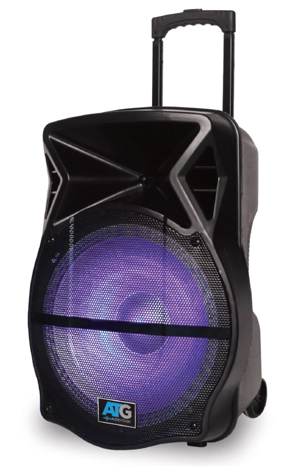 ATG Audio 15" DJ Portable Bluetooth Speaker System 3000 Watts with DJ speaker stand 3 ATG Audio 15" DJ Portable Bluetooth Speaker System 3000 Watts with DJ speaker stand