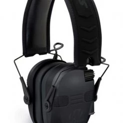 GSM Razor Slim Electronic Quad Muff with Bluetooth Black