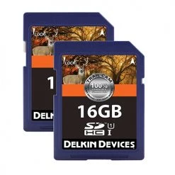 Delkin Devices 16GB SD Card - 2 Pack