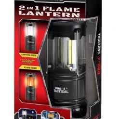 Pro-4 Tactical 2 in 1 Flame Lantern
