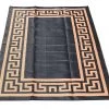 WFS 9' x 12' Greek Key Pattern Woven Mat