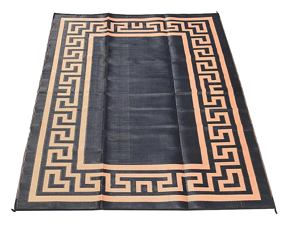 WFS 9' x 12' Greek Key Pattern Woven Mat 3 WFS 9' x 12' Greek Key Pattern Woven Mat