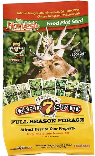 Evolved Harvest 7 Card Stud Full Season Forage – 10 lb 3 Evolved Harvest 7 Card Stud Full Season Forage – 10 lb
