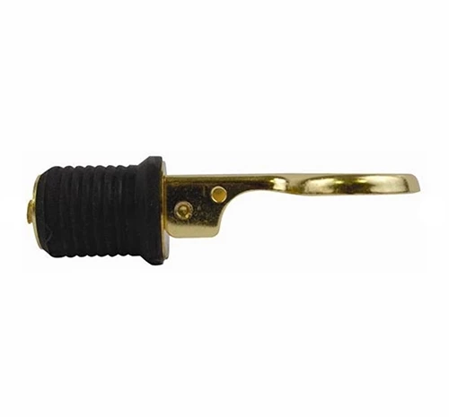 Attwood 7524A7 Brass Snap Handle Drain Plug - 1 in. 4 Attwood 7524A7 Brass Snap Handle Drain Plug - 1 in. - Image 2
