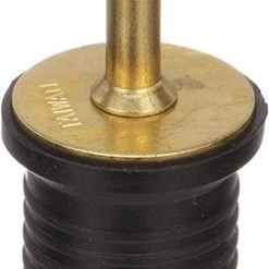 Attwood 7526A7 Brass Handle T-Handle Drain Plug
