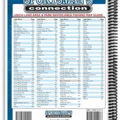 Sportsman's Connection MN Leech Lake Area & Park Rapids Area Fishing Map -Outlet Sporting Goods Store 8200019 4 1