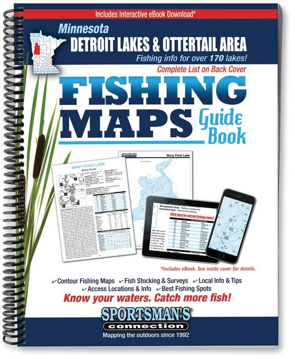 Sportman's Connection Detroit Lakes & Otter Tail Area MN Fishing Map Guide 3 Sportman's Connection Detroit Lakes & Otter Tail Area MN Fishing Map Guide