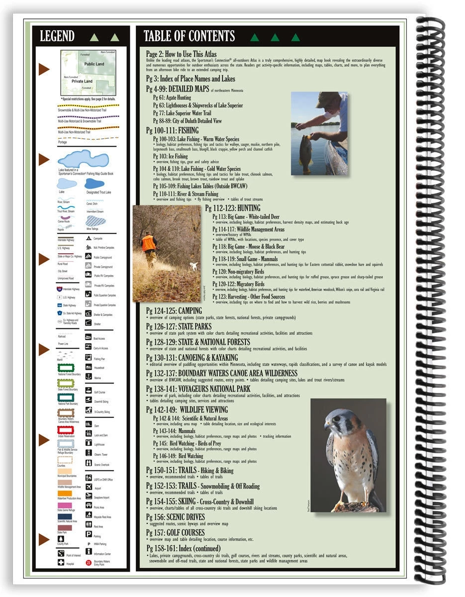 Sportsman's Connection Northeast MN All-Outdoors Atlas & Field Guide 5 Sportsman's Connection Northeast MN All-Outdoors Atlas & Field Guide - Image 3